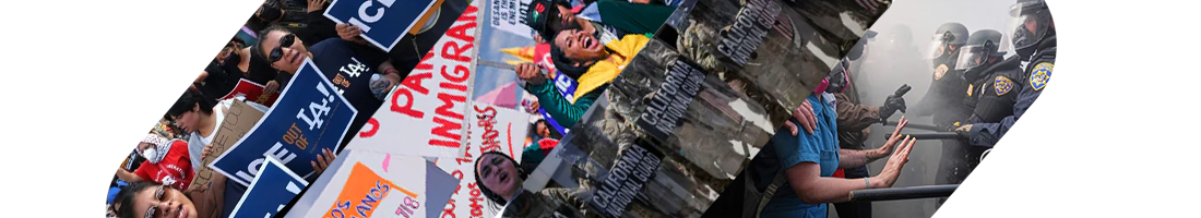 MANIFESTACIONES PROMIGRANTES EN LOS ÁNGELES Y CRISIS CONSTITUCIONAL EN CALIFORNIA. 6 DE JUNIO DE 2025