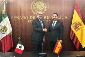 Reunión con el Embajador de España en México