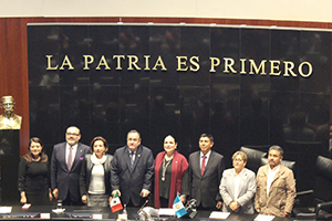 Visita del Presidente de Guatemala