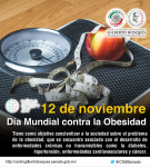 12 de noviembre - Día Mundial contra la Obesidad