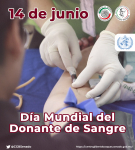 14 de junio - Día Mundial del Donante de Sangre 