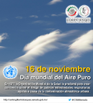 15 de noviembre - Día mundial del Aire Puro