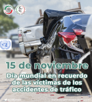 15 de noviembre - Día mundial en recuerdo de las víctimas de los accidentes de tráfico