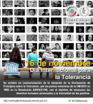 16 de noviembre - Día Internacional para la Tolerancia