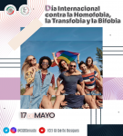 17 de mayo - Dia Internacional contra la Homofobia, la Transfobia y la Bifobia