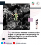 4 de abril-Día Internacional de información sobre el peligro en minas