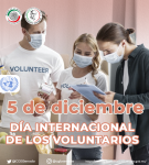 5 de diciembre-Día Internacional de los Voluntarios
