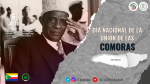 6 de julio - Unión de las Comoras 