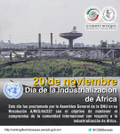 20 de noviembre - Día de la Industrialización de África