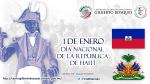 1 de enero - República de Haití