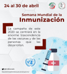 Semana Mundial de la Inmunización 